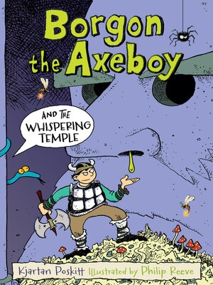 cover image of Borgon the Axeboy and the Whispering Temple